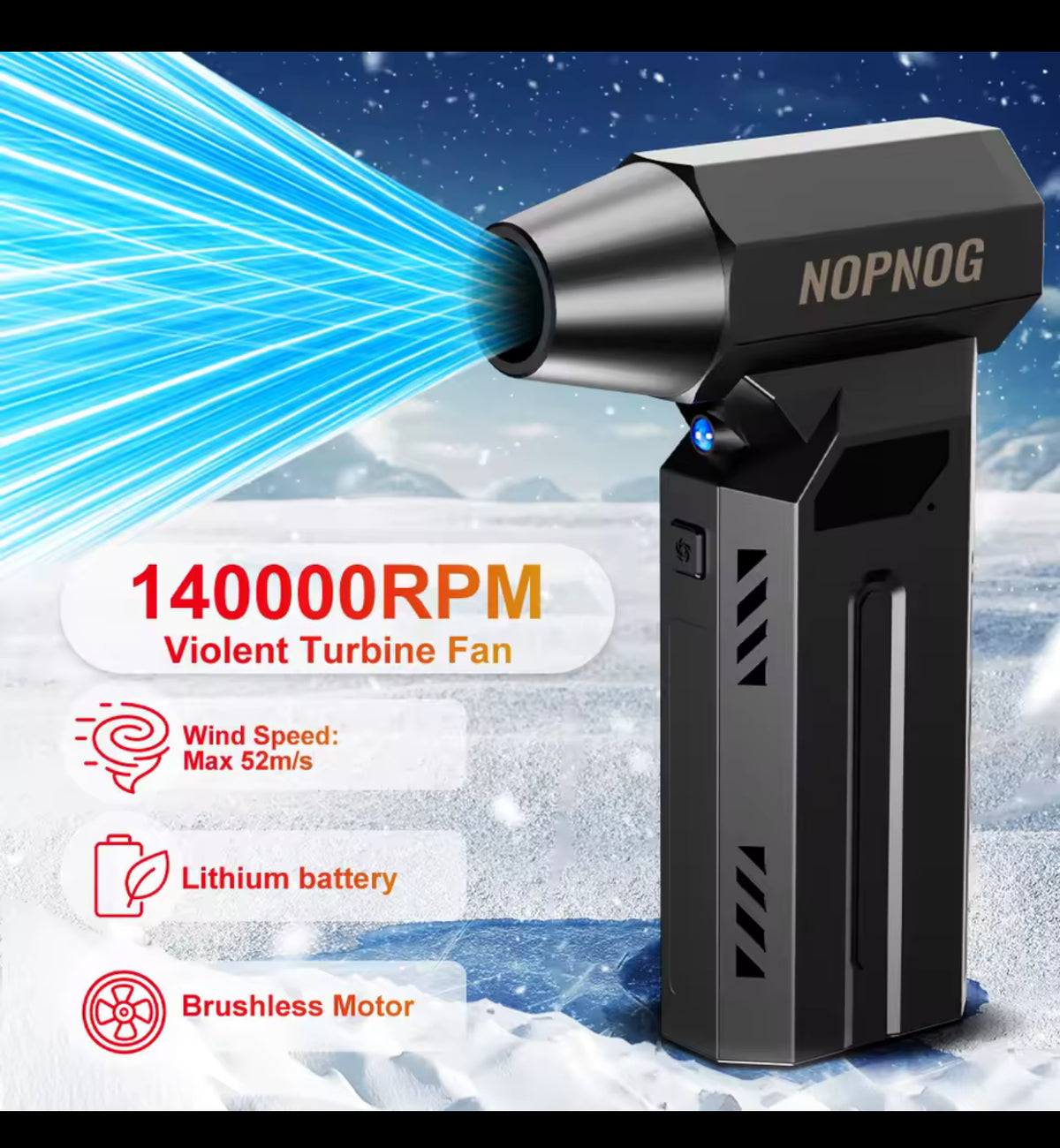 TurboSnow™ Professional Electric Snow Blower