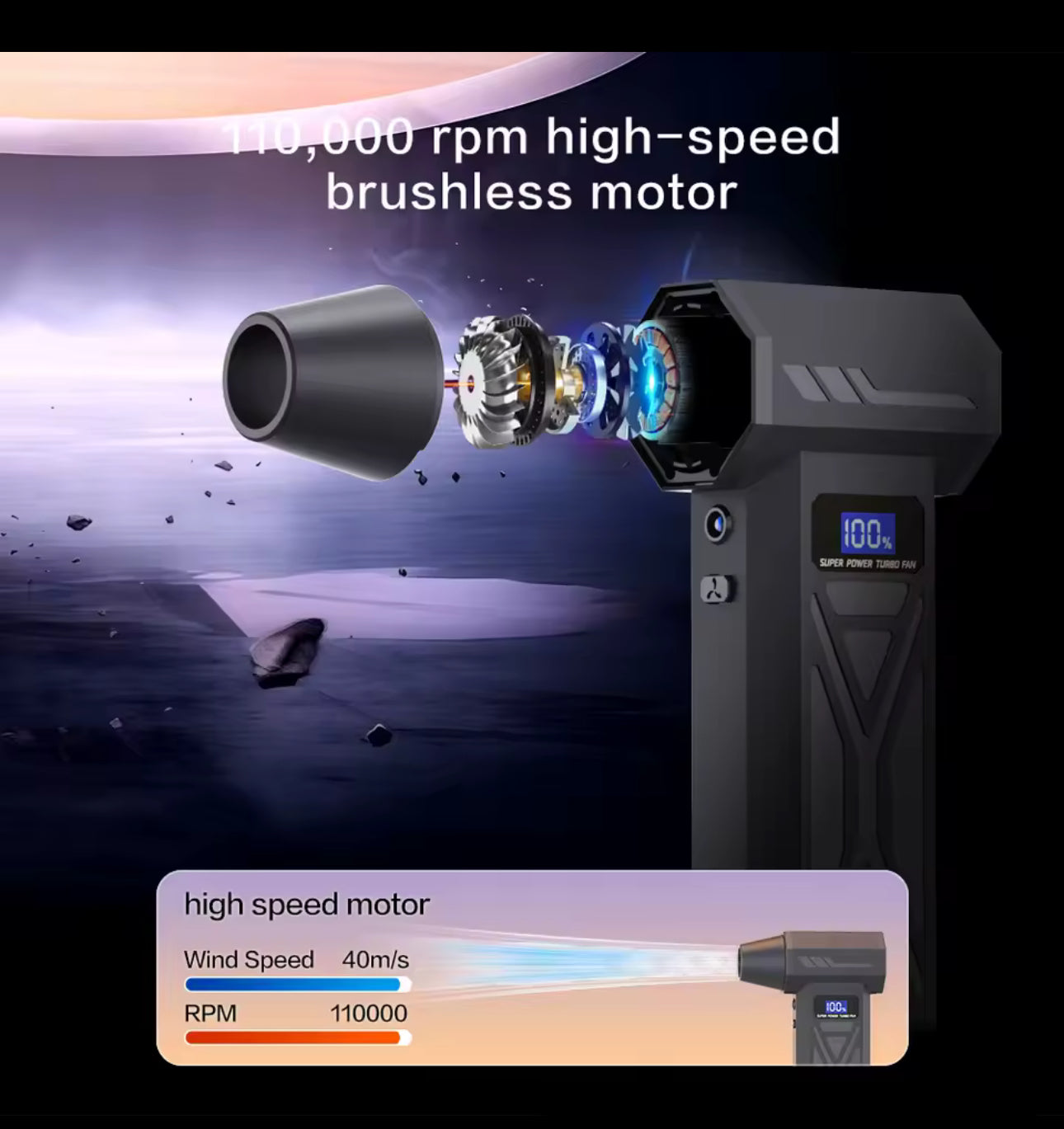 TurboSnow™ Professional Electric Snow Blower